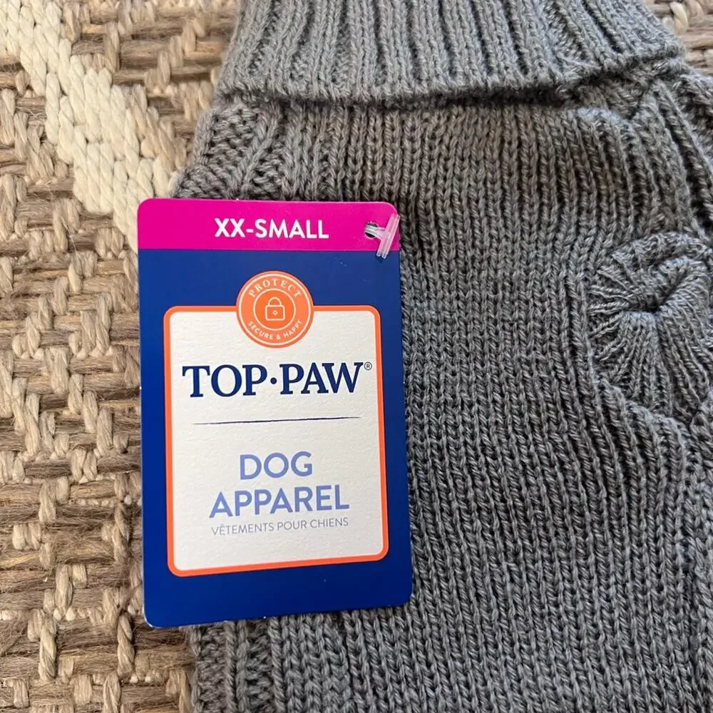 Top Paw Dog Sweater Sz XXS